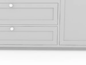 modern wardrobe 3D Model