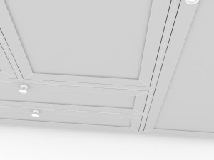 modern wardrobe 3D Модель