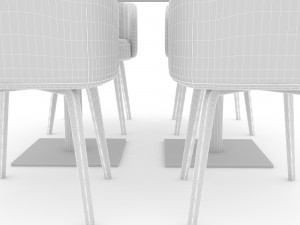 3d modern desk chair Modelo 3D