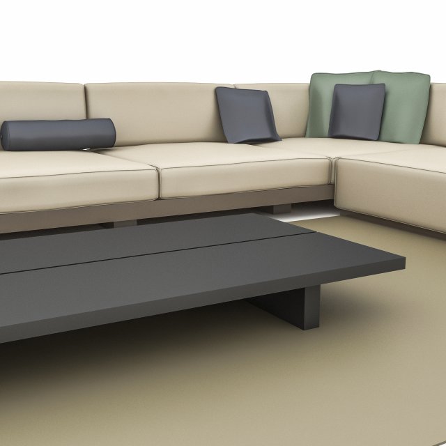 modern sitting group Modelo 3D .c4d .max .obj .3ds .fbx .stl .blend 