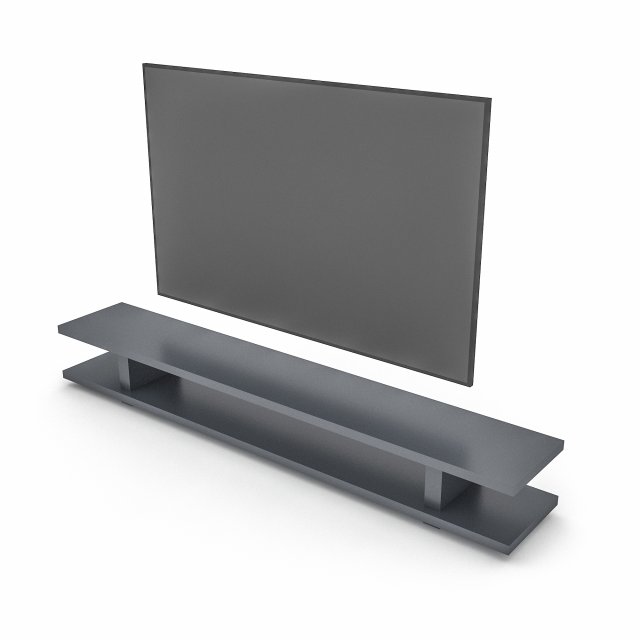 modern tv unit 3D 모델 .c4d .max .obj .3ds .fbx .stl .blend 