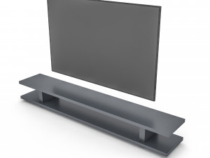 modern tv unit 3D Модель