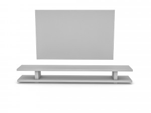 modern tv unit 3D 모델