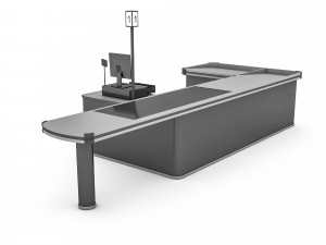 the cash register department 3d 3D Model