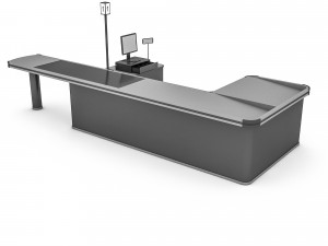the cash register department 3d 3D Model
