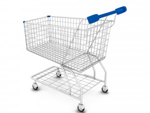shopping cart Modelo 3D
