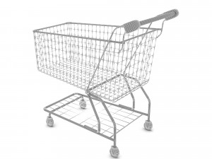 shopping cart Modelo 3D