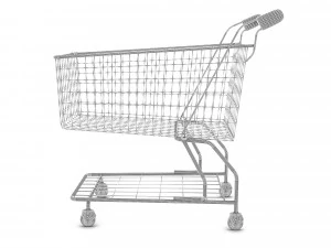 शॉपिंग कार्ट 3D मॉडल