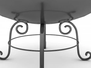 fire pit barbecue 3D Model