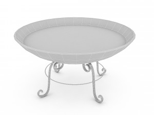 fire pit barbecue 3Dモデル