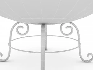 fire pit barbecue 3D Model