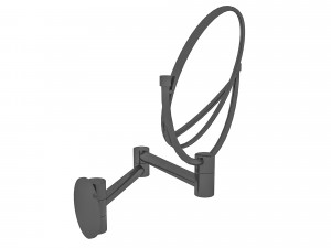 3d wall mirror Modelo 3D