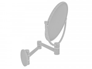 3d wall mirror Modello 3D