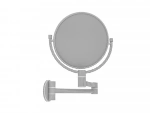 3d wall mirror 3D Model
