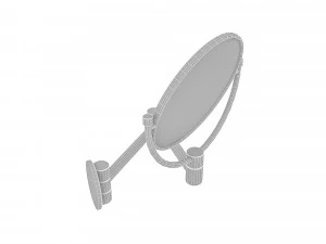 3d wall mirror 3D Model