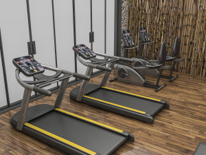 3d gym full 3D Model
