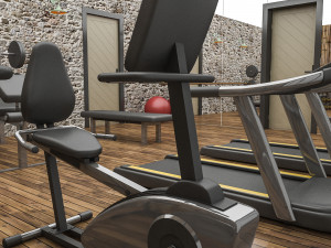 3d gym full Modelo 3D