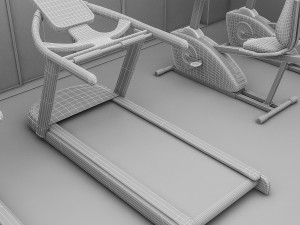 3d gym full Modelo 3D