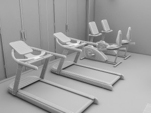 3d gym full Modelo 3D