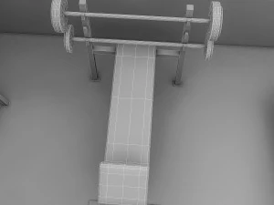 3d gym full 3D Model
