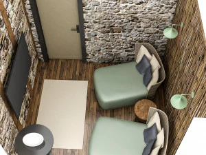 recreation room 3D Model
