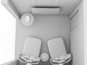 recreation room 3D 模型