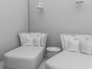 recreation room 3D Model