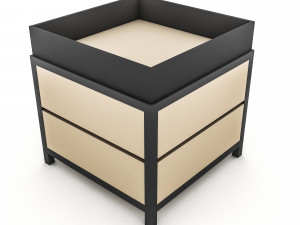 3d market stand 3D Model
