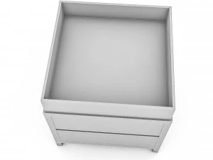 3d market stand 3D Model