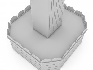market stand 02 3d 3D 模型
