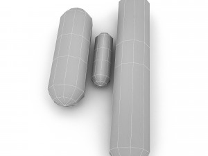 market salami and sausage varieties 3D-Modell