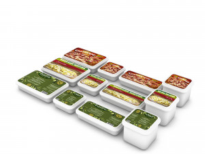 frozen fast foods 3d 3Dモデル