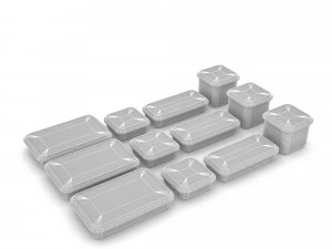 frozen fast foods 3d 3D Model
