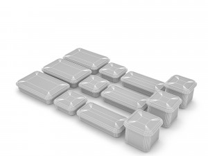 frozen fast foods 3d 3Dモデル