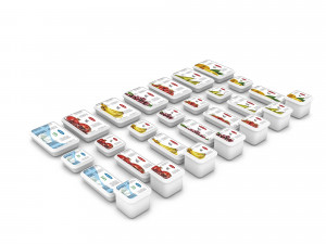 3d frozen fast foods 03 model 3D-Modell