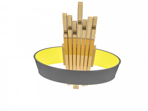 3d classic sconce 02 3D मॉडल