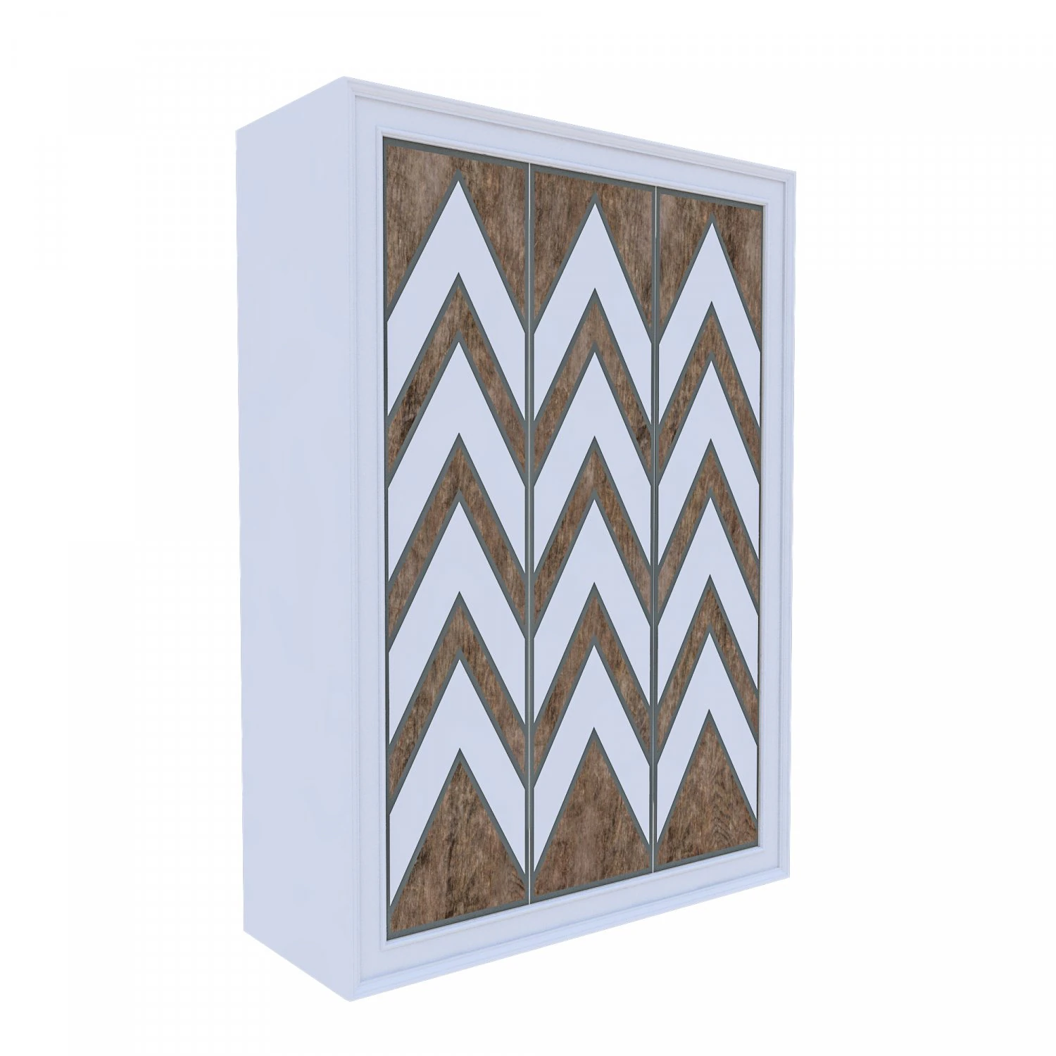 3d classic wardrobe 03 model 3D Model .c4d .max .obj .3ds .fbx .stl .blend 