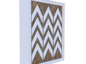 3d classic wardrobe 03 model 3D Model