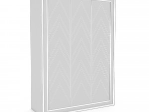 3d classic wardrobe 03 model Modelo 3D