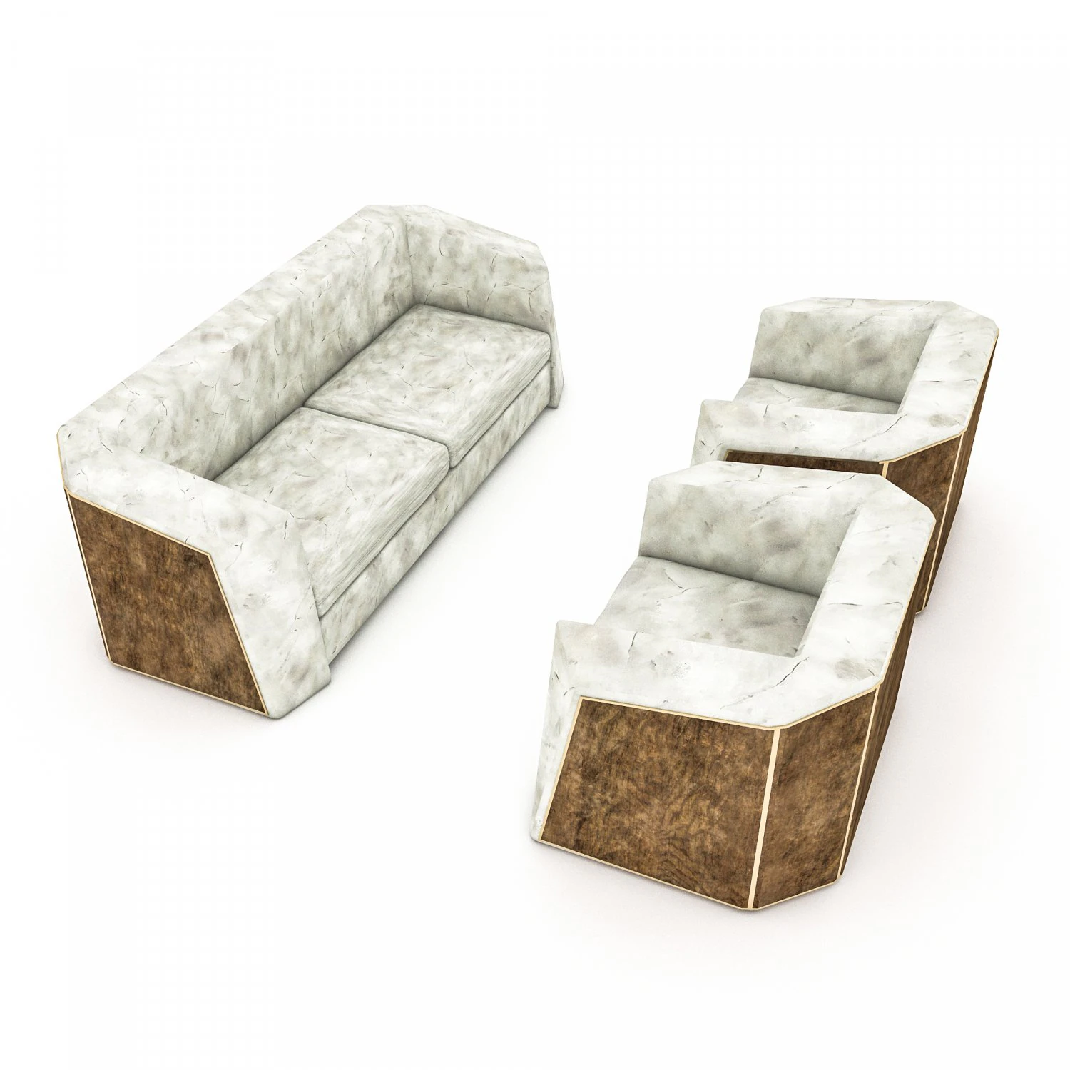 3d modern office armchair 3D Model .c4d .max .obj .3ds .fbx .stl .blend 