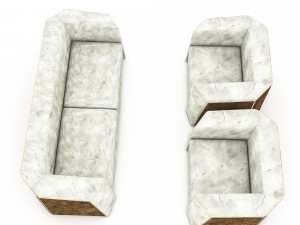 3d modern office armchair Model 3D