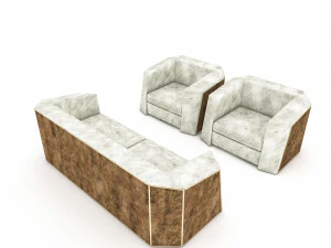 3d modern office armchair 3D Model