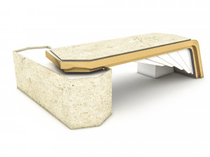 3d boss table 3D 모델