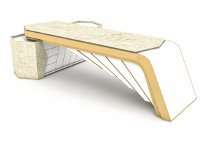 3d boss table 3D Model