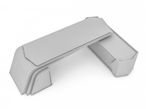 3d boss table 3D Model