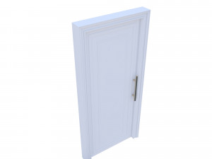 3d classic library model 3D Model