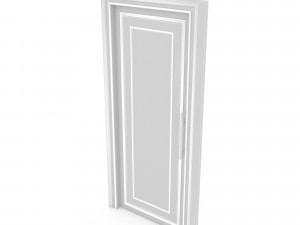 3d classic library model 3D Model