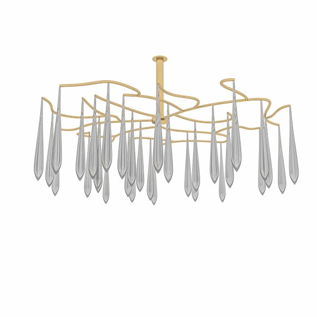 ceiling modern chandelier Modèle 3D .c4d .max .obj .3ds .fbx .stl .blend 