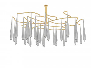 ceiling modern chandelier Modelo 3D
