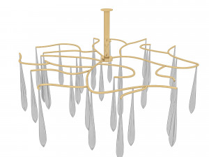 ceiling modern chandelier Modèle 3D